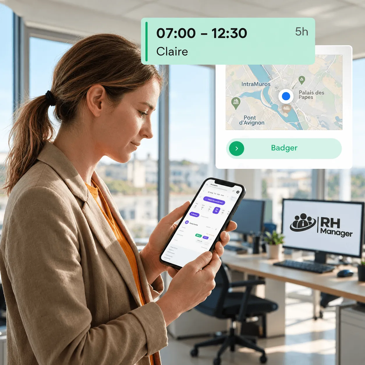 Gestion des présences RH Manager